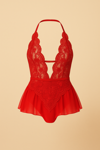 Blu Lyly - Robe sensuelle en dentelle