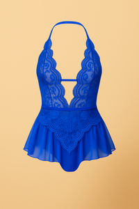 Blu Lyly - Robe sensuelle en dentelle
