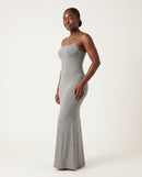 Robe Longue Moulante à Bretelles