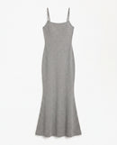 Robe Longue Moulante à Bretelles
