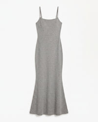 Robe Longue Moulante à Bretelles