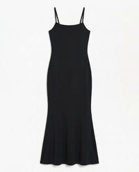 Robe Longue Moulante à Bretelles