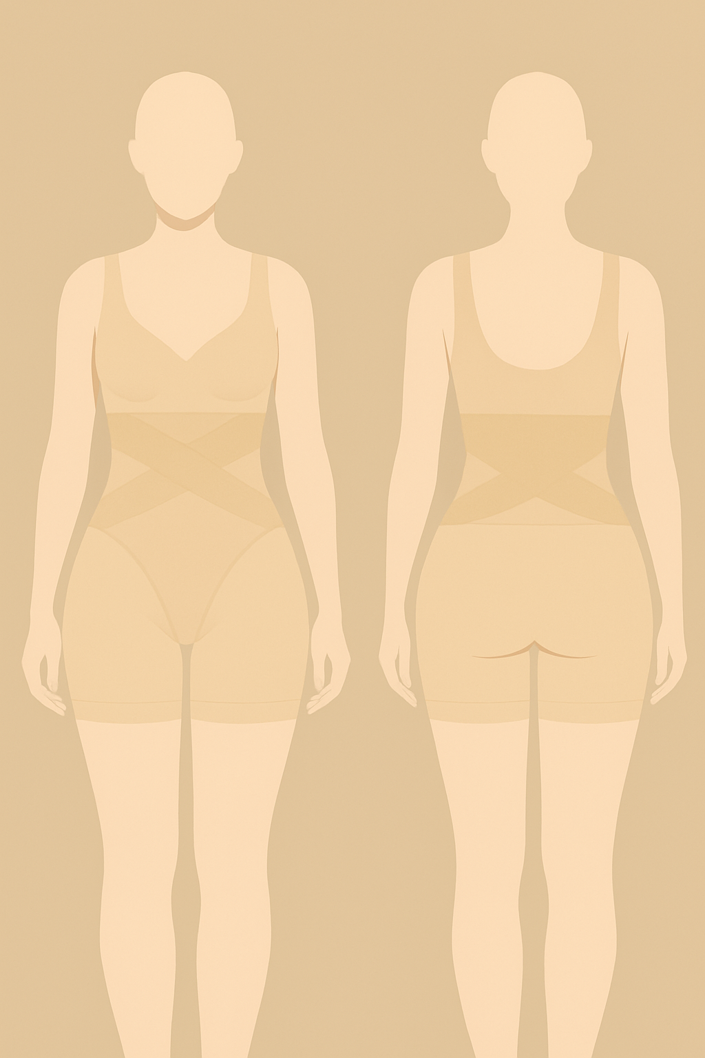 Shape X - Body Sculptant pour Taille, Ventre et Cuisses